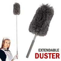 Thumbnail for Adjustable Soft Microfiber Feather Duster Dusting Brush Household Cleaning Tool - InspiredGrabs.com