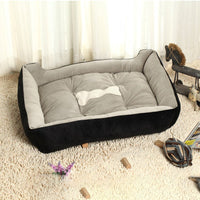 Thumbnail for Soft Fleece C Large Warm Dog Cat Puppy Sleeping Mat Cushion Cozy Kennel - InspiredGrabs.com