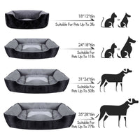 Thumbnail for Soft Fleece C Large Warm Dog Cat Puppy Sleeping Mat Cushion Cozy Kennel - InspiredGrabs.com