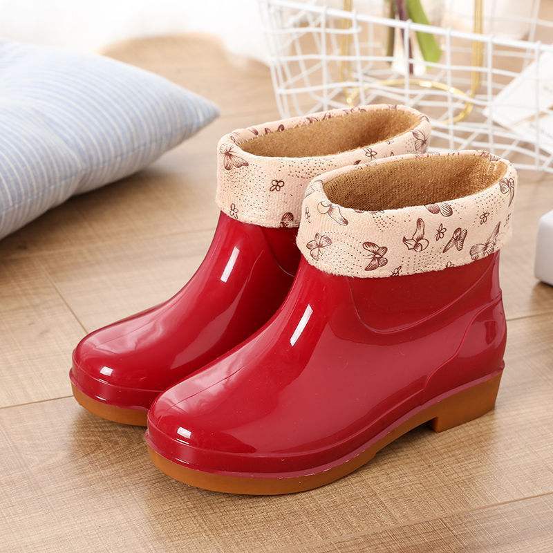 Adult Rubber Shoes Soft Soled Non-slip Rain Boots - InspiredGrabs.com