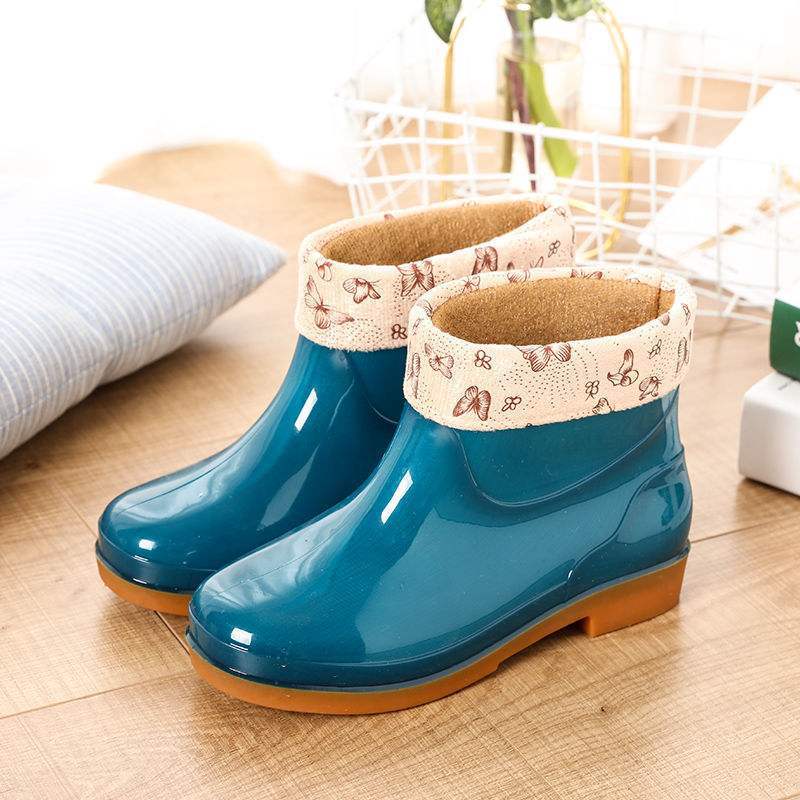 Adult Rubber Shoes Soft Soled Non-slip Rain Boots - InspiredGrabs.com