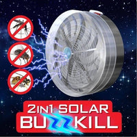 Thumbnail for Solar-Powered Bug Zapper: The Ultimate Solution for Mosquitoes, Insects, and Flies Indoors and Outdoors - InspiredGrabs.com