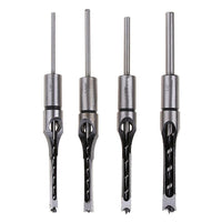 Thumbnail for Square Auger Drill Bit Cut Mortising Chisel Woodworking Tool Set - InspiredGrabs.com