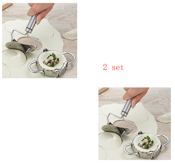 Stainless Steel Dumpling Mold - InspiredGrabs.com