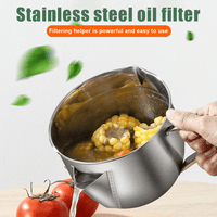 Thumbnail for Stainless Steel Household Oil Filter - InspiredGrabs.com