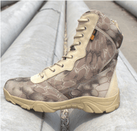 Thumbnail for Stand out in style with our trendy camouflage boots. - InspiredGrabs.com