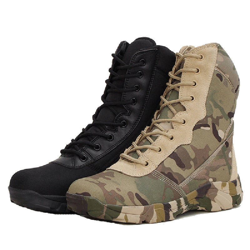 Stand out in style with our trendy camouflage boots. - InspiredGrabs.com