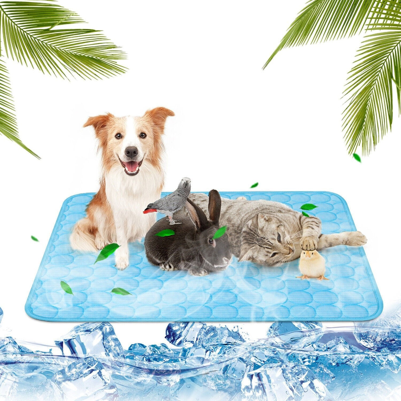 Pet Cooling Mat Cool Pad Cushion Dog Cat Puppy Blanket for Summer Sleeping Bed Dog Cooling Bed Pet Cooling Mat - InspiredGrabs.com