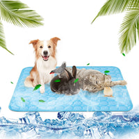 Thumbnail for Pet Cooling Mat Cool Pad Cushion Dog Cat Puppy Blanket for Summer Sleeping Bed Dog Cooling Bed Pet Cooling Mat - InspiredGrabs.com