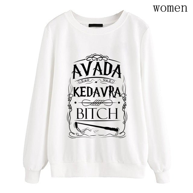 Stay stylish and cozy with our Letter Pattern Printing Round Neck Sweater this autumn and winter. - InspiredGrabs.com