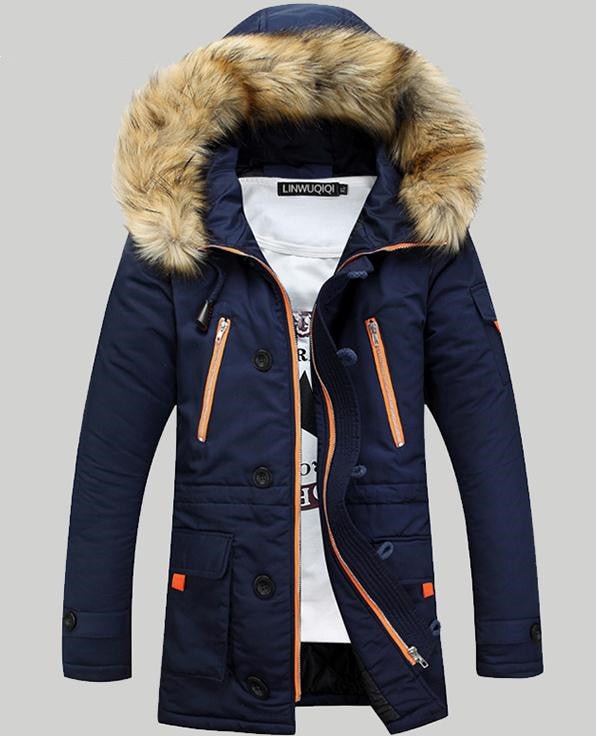 Stay warm and stylish this autumn and winter with our slim, hooded, padded jacket for men. - InspiredGrabs.com