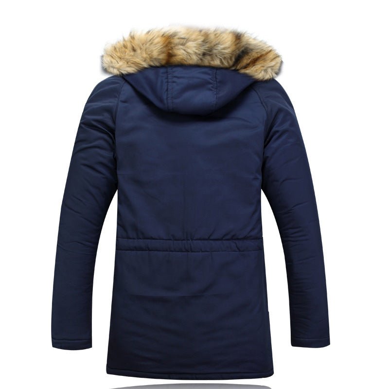 Stay warm and stylish this autumn and winter with our slim, hooded, padded jacket for men. - InspiredGrabs.com