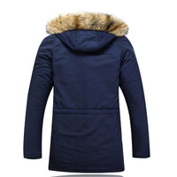 Thumbnail for Stay warm and stylish this autumn and winter with our slim, hooded, padded jacket for men. - InspiredGrabs.com