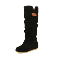 Thumbnail for Keep cozy and fashionable this winter with our exceptional mid-calf snow boots.