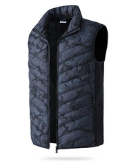 Thumbnail for Stay warm and stylish with the LoClimb Men's Camouflage Heated Vest. - InspiredGrabs.com