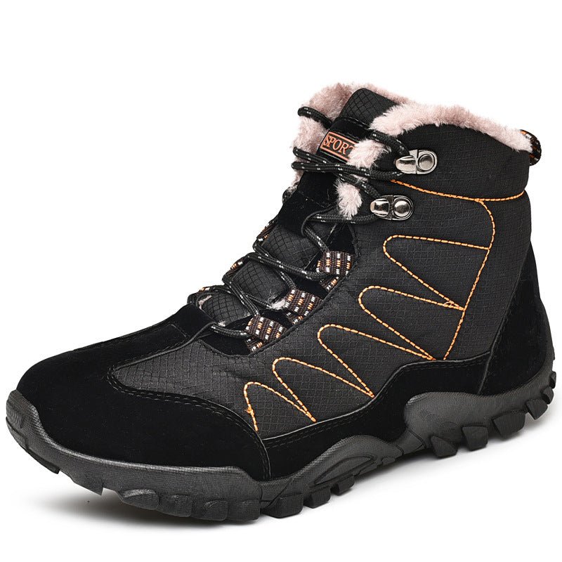 Winter New Outdoor Snow Boots Plus Velvet Warmth Plus Size Cotton Boots List - InspiredGrabs.com