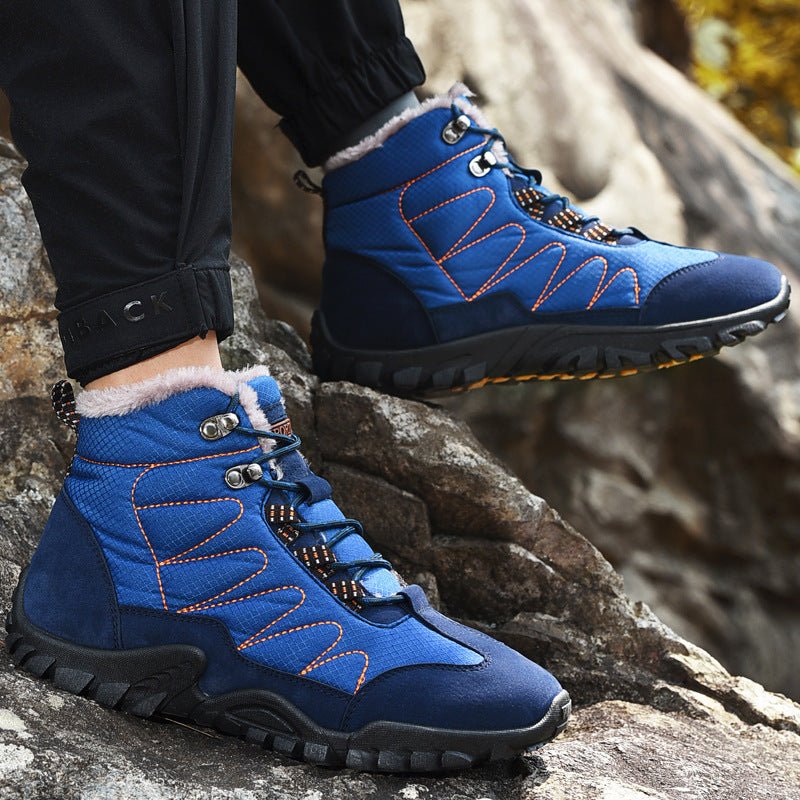 Winter New Outdoor Snow Boots Plus Velvet Warmth Plus Size Cotton Boots List - InspiredGrabs.com