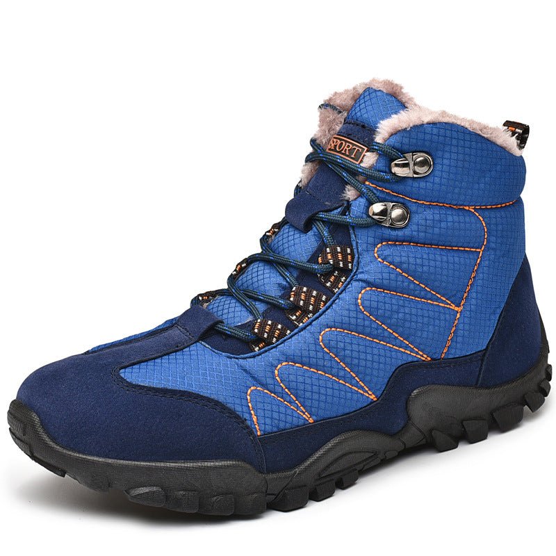 Winter New Outdoor Snow Boots Plus Velvet Warmth Plus Size Cotton Boots List - InspiredGrabs.com