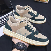 Thumbnail for Step into style and comfort with our lace-up casual shoes for men. - InspiredGrabs.com