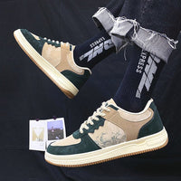 Thumbnail for Step into style and comfort with our lace-up casual shoes for men. - InspiredGrabs.com