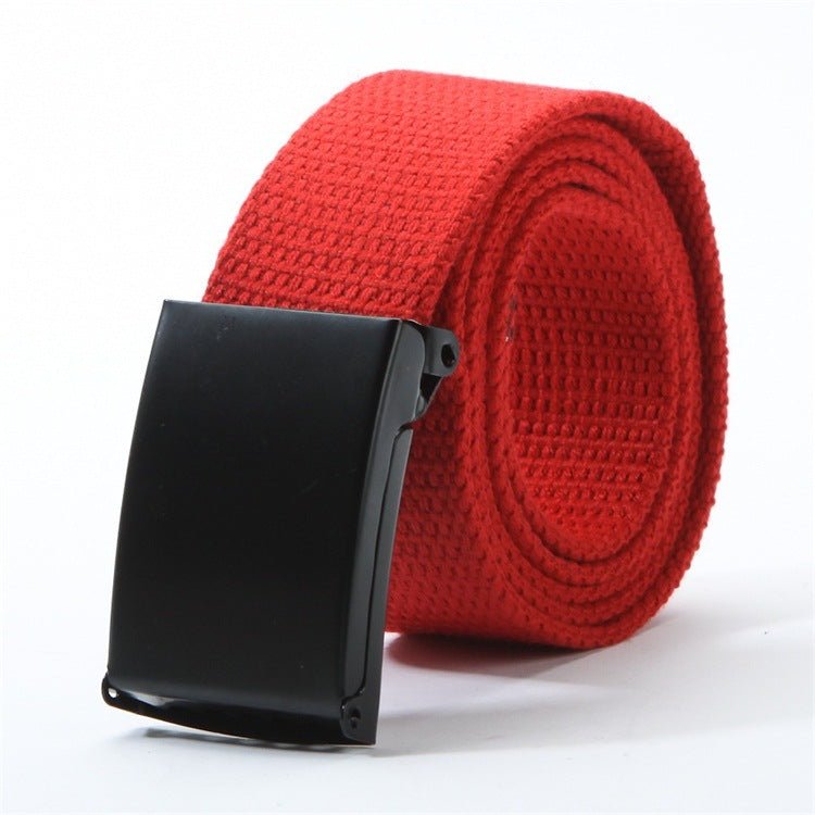 Stylish and durable Hip Hop Canvas Pants Belt - InspiredGrabs.com