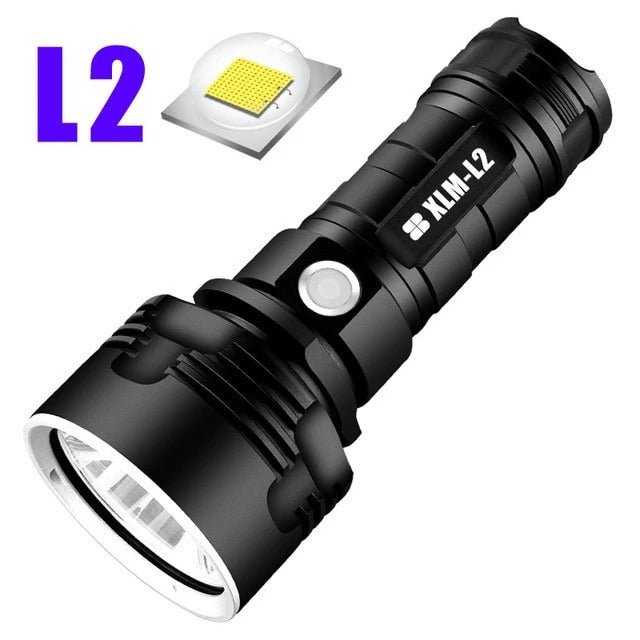 Super Bright Rechargeable LED Flashlight - InspiredGrabs.com