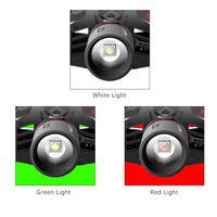 Thumbnail for T6 White Light Green Light Red Light Zoom Headlight - InspiredGrabs.com