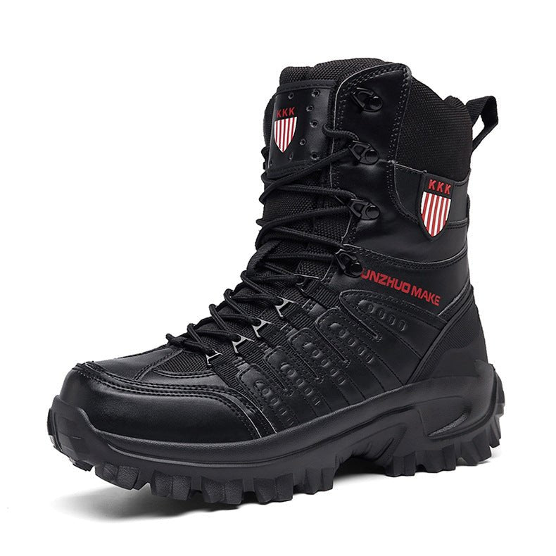 Tactical Military Boots Sports Foreign Trade High-top Outdoor Boots Leisure - InspiredGrabs.com