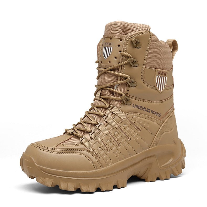 Tactical Military Boots Sports Foreign Trade High-top Outdoor Boots Leisure - InspiredGrabs.com