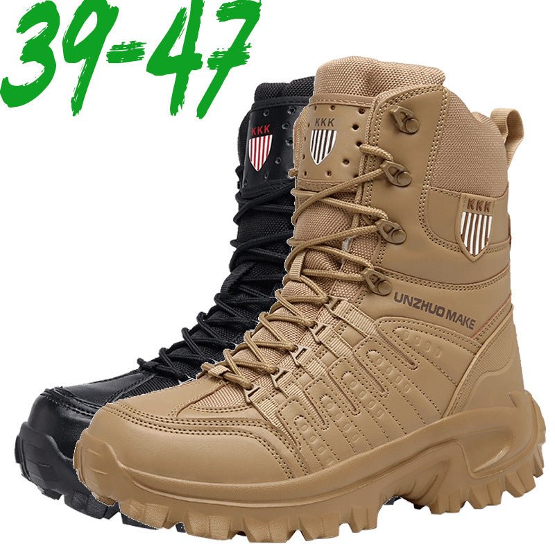 Tactical Military Boots Sports Foreign Trade High-top Outdoor Boots Leisure - InspiredGrabs.com