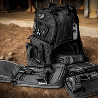 Thumbnail for Tactical Range Backpack Bag, VOTAGOO Range Activity Bag for Handgun And Ammo, 3 Pistol Carrying Case for Hunting Shooting - InspiredGrabs.com