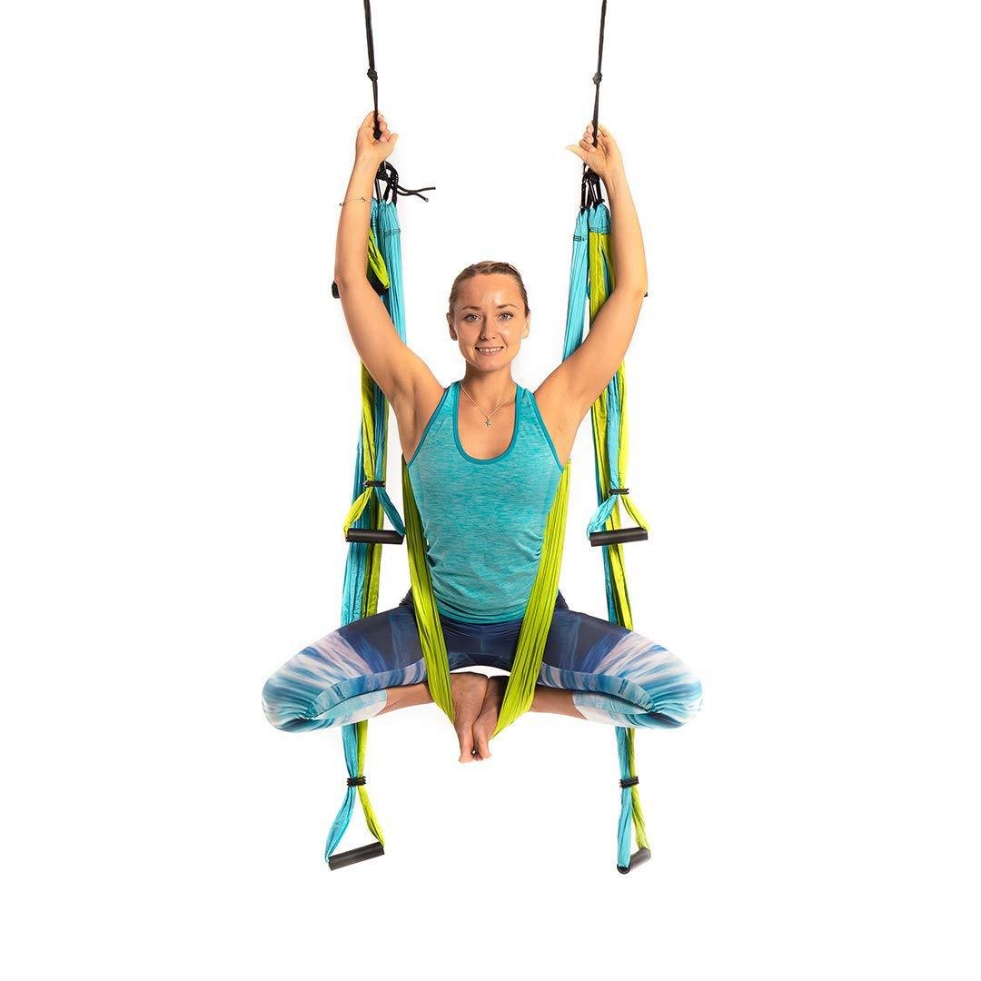 Aerial Yoga Hammock Handstand Home - InspiredGrabs.com