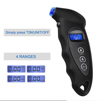 Thumbnail for The LCD and backlight make monitoring your car's tire air pressure easy. - InspiredGrabs.com