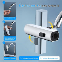 Thumbnail for The Splash-Proof Universal Rotating Bubbler: A Versatile Faucet Attachment for Your Kitchen - InspiredGrabs.com