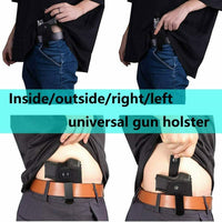 Thumbnail for Tactical Universal IWB OWB Belt Weapon Gun Holder Concealed Carry Pistol Holster - InspiredGrabs.com