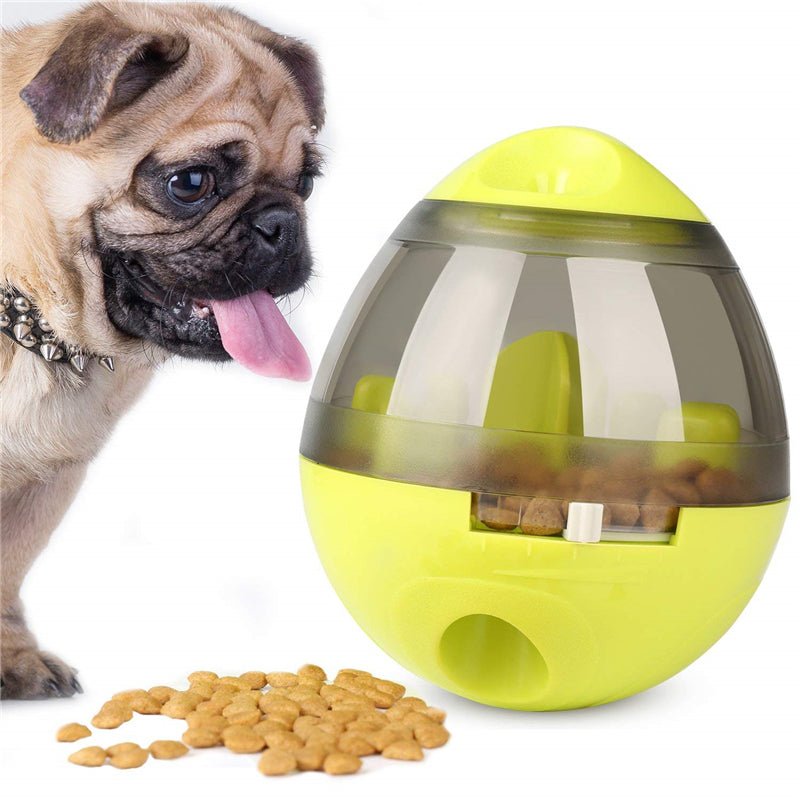 Dog Food Balls Tumbler Pet Puppy Feeder Dispenser Bowl Toy Leak Food Interactive Pet Tumbler Feeder Food Automatic Dispenser Bowl Interactive Balls - InspiredGrabs.com