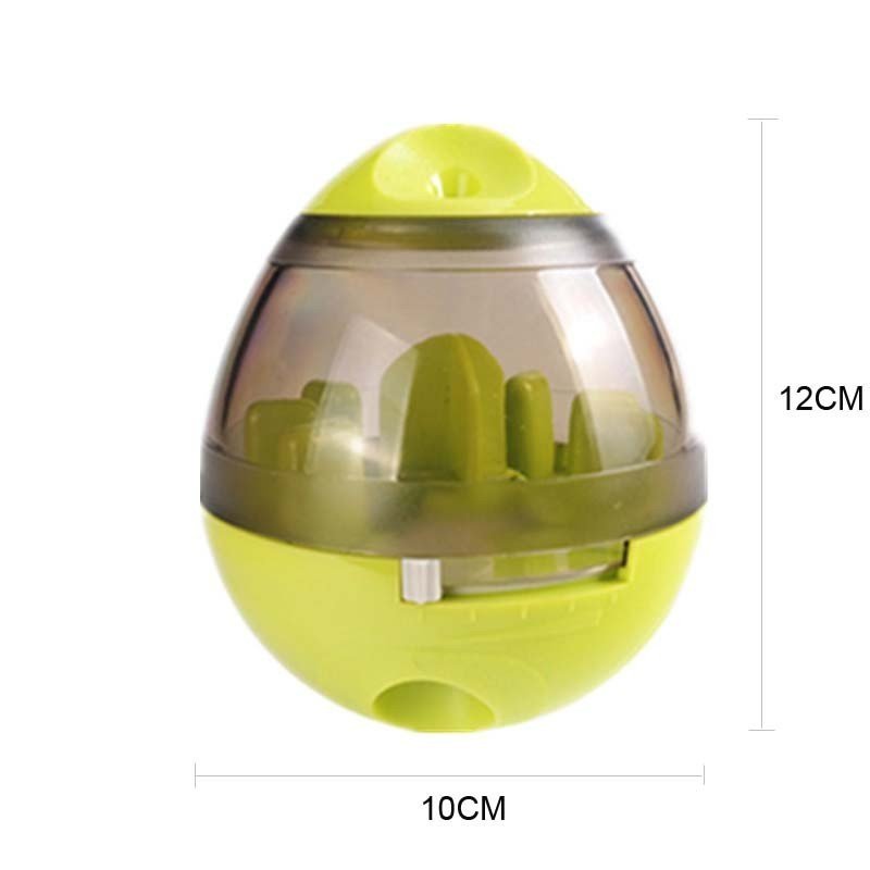 Dog Food Balls Tumbler Pet Puppy Feeder Dispenser Bowl Toy Leak Food Interactive Pet Tumbler Feeder Food Automatic Dispenser Bowl Interactive Balls - InspiredGrabs.com