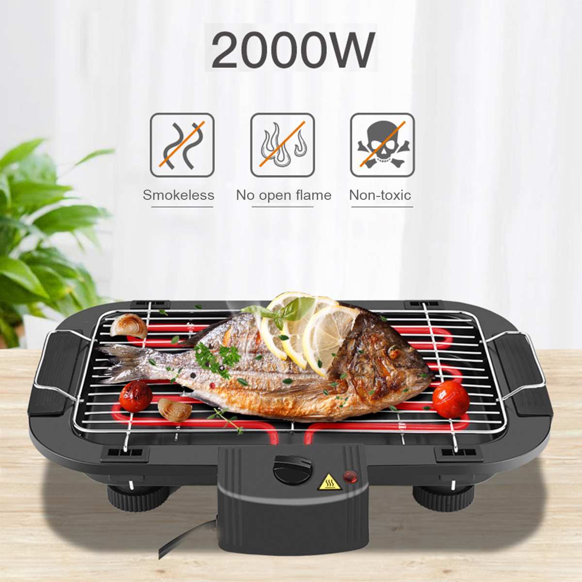 The ultimate smokeless electric barbecue grill - the European Standard Spot Household grill! - InspiredGrabs.com