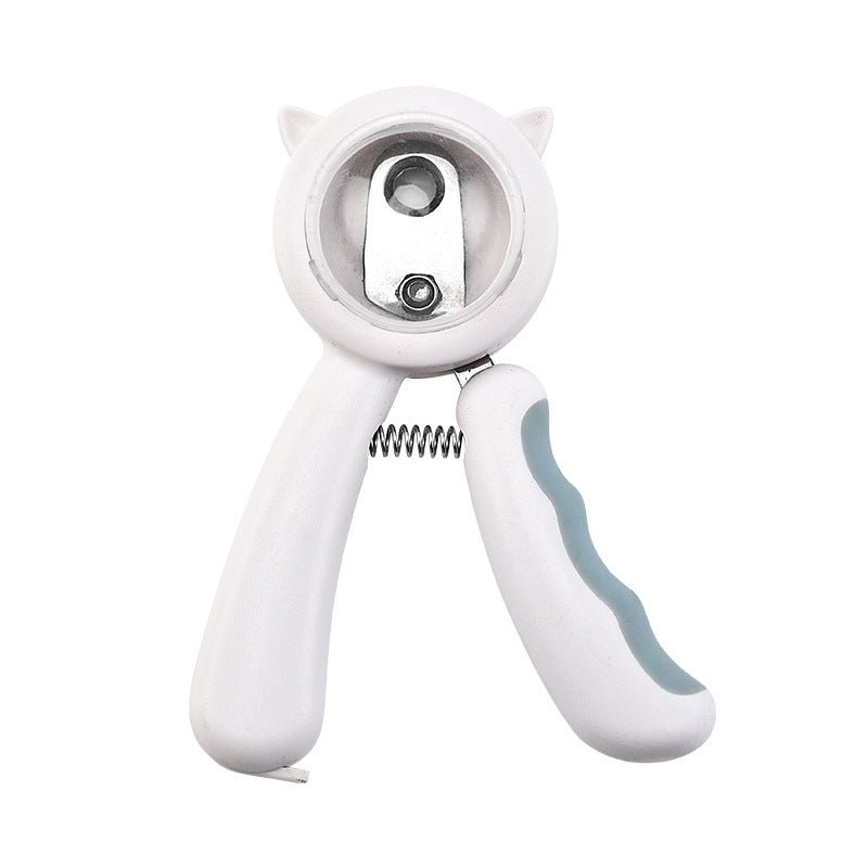 Cat Nail Clippers Kitten Puppy Nail Scissors Pet Nail Clipper Scissors Splash-proof Pet Dog Cat Nail Claw Clippers Scissors Trimmer Grooming Tools for Animals Pet Supplies - InspiredGrabs.com