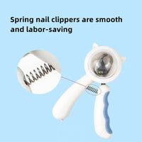 Thumbnail for Cat Nail Clippers Kitten Puppy Nail Scissors Pet Nail Clipper Scissors Splash-proof Pet Dog Cat Nail Claw Clippers Scissors Trimmer Grooming Tools for Animals Pet Supplies - InspiredGrabs.com