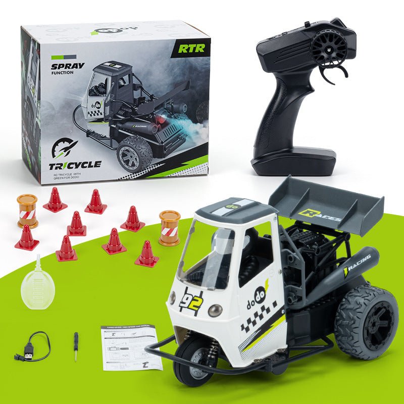 Three-wheel Spray Remote Control Car Drift Remote Control Children's Toy - InspiredGrabs.com