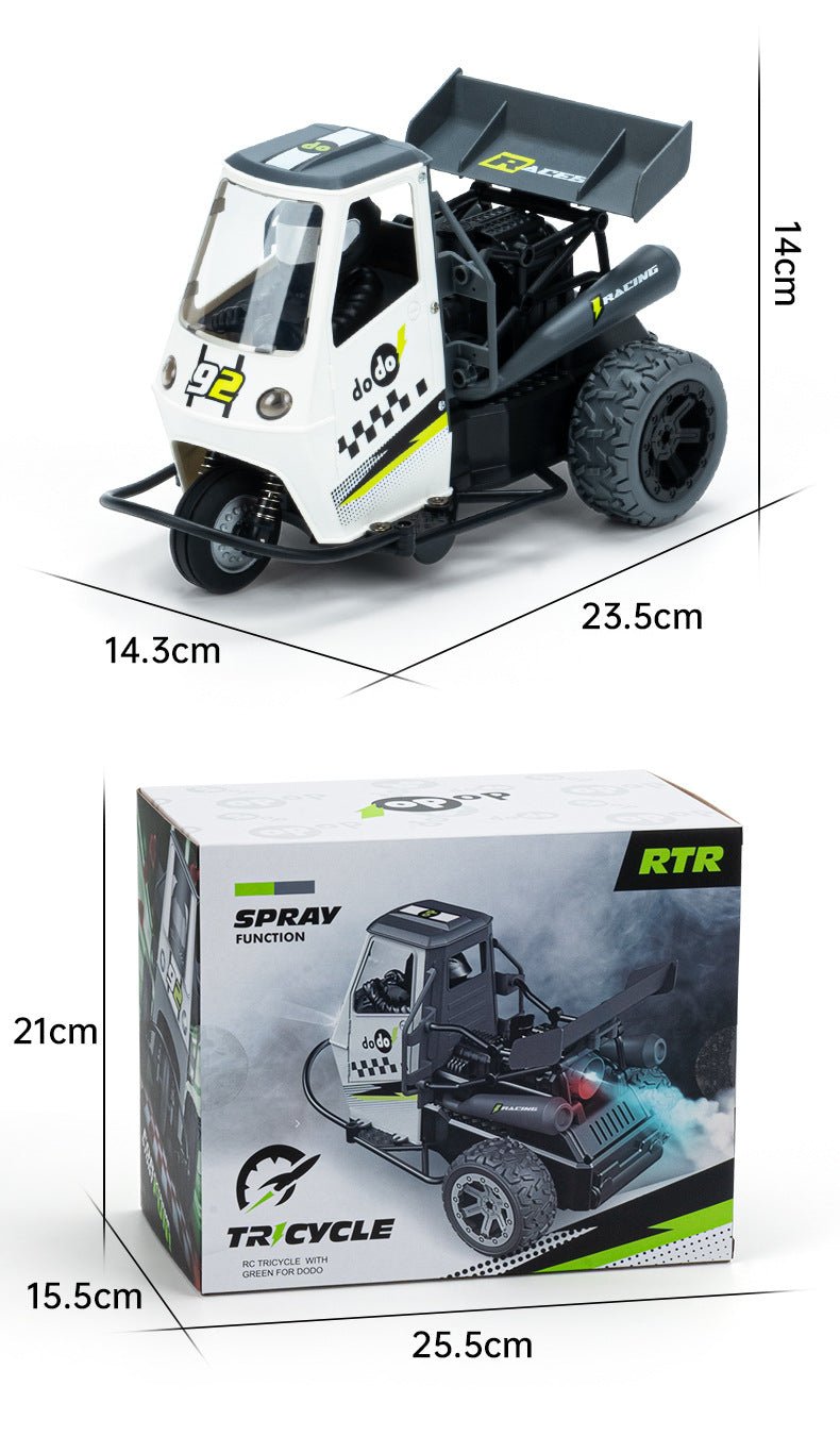 Three-wheel Spray Remote Control Car Drift Remote Control Children's Toy - InspiredGrabs.com