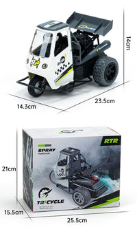 Thumbnail for Three-wheel Spray Remote Control Car Drift Remote Control Children's Toy - InspiredGrabs.com