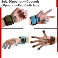 Thumbnail for Training Device Hand Yoga Resistance Band Finger Gripper Strength Trainer Extensor Exerciser Finger Flexion and Extension - InspiredGrabs.com