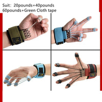 Thumbnail for Training Device Hand Yoga Resistance Band Finger Gripper Strength Trainer Extensor Exerciser Finger Flexion and Extension - InspiredGrabs.com