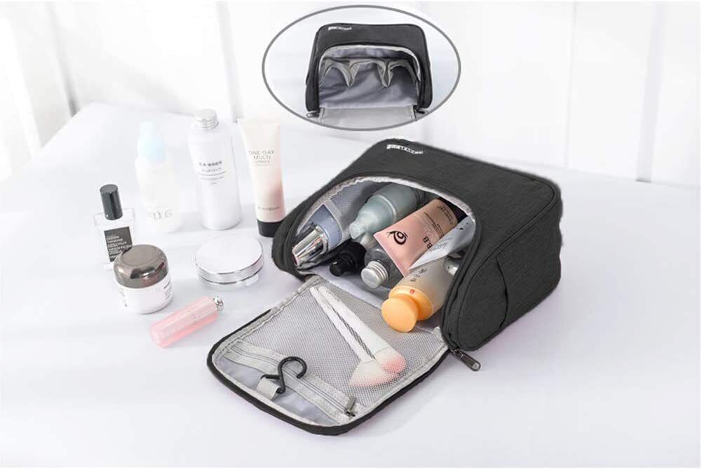 Travel Toiletry Bag Dopp Kit for Men & Women Cosmetics Makeup Shaving Organizer - InspiredGrabs.com