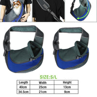 Thumbnail for Dog Carrier Pet Puppy Backpack Travel Tote Sling Bag Mesh Hands Free Shoulder - InspiredGrabs.com