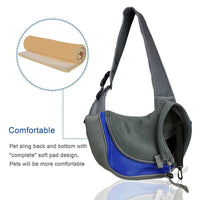 Thumbnail for Dog Carrier Pet Puppy Backpack Travel Tote Sling Bag Mesh Hands Free Shoulder - InspiredGrabs.com