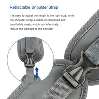 Thumbnail for Dog Carrier Pet Puppy Backpack Travel Tote Sling Bag Mesh Hands Free Shoulder - InspiredGrabs.com