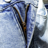 Thumbnail for Trendy and Stylish: Get the Perfect Fit with our Stretchy Ripped Jeans - InspiredGrabs.com